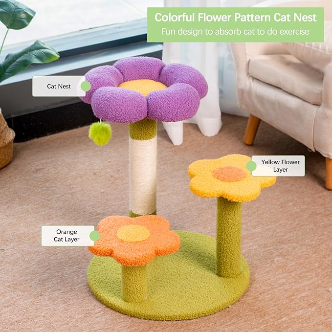 Flower Cat Tree