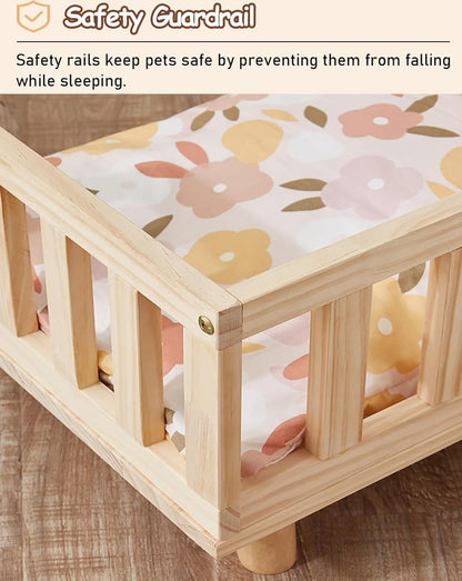 XXL Comfortable Wooden Pets Bed