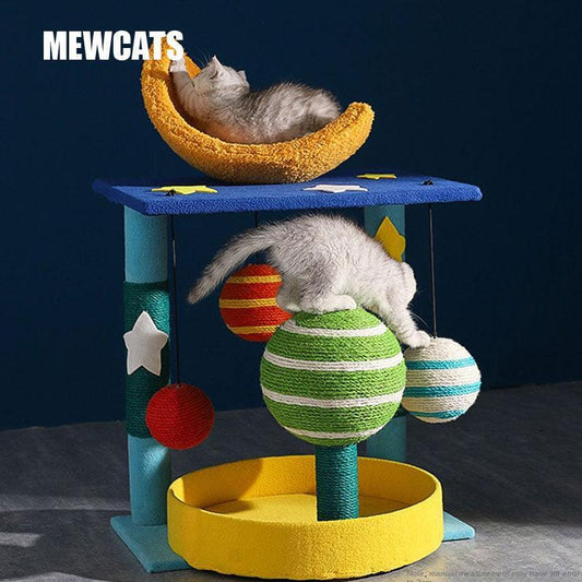 Space themed with Moon Cat Tree