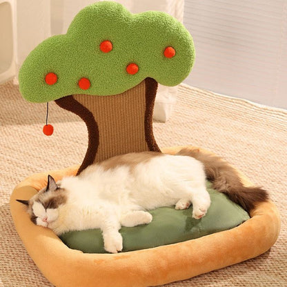 Tree Cat Lounger and Scratch Pad