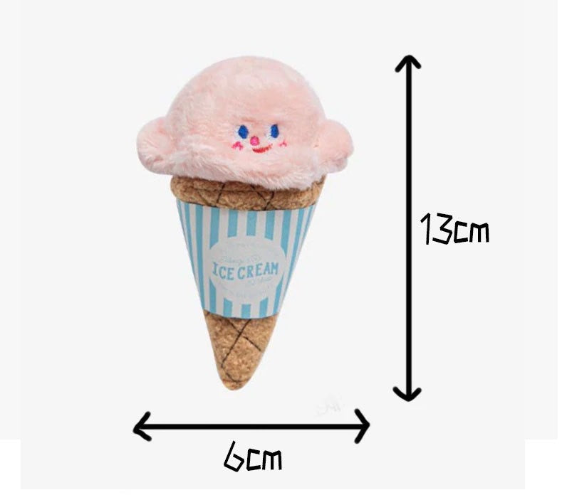 Strawberry Ice-Cream Cone Interactive Nosework Toy