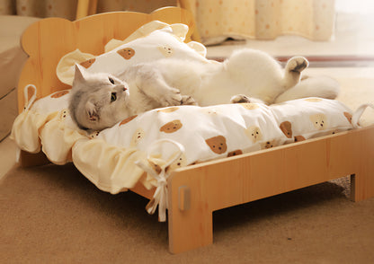 Wooden Pet Bed