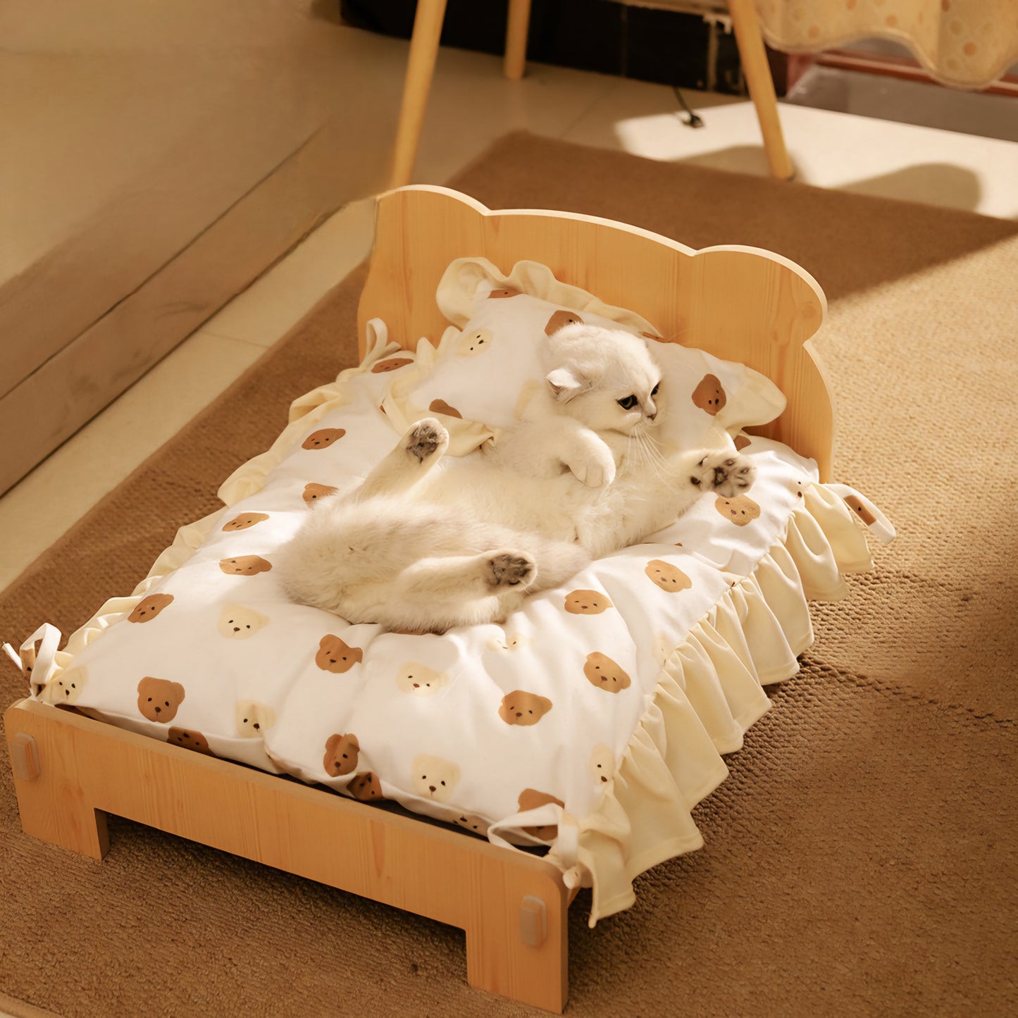 Wooden Pet Bed