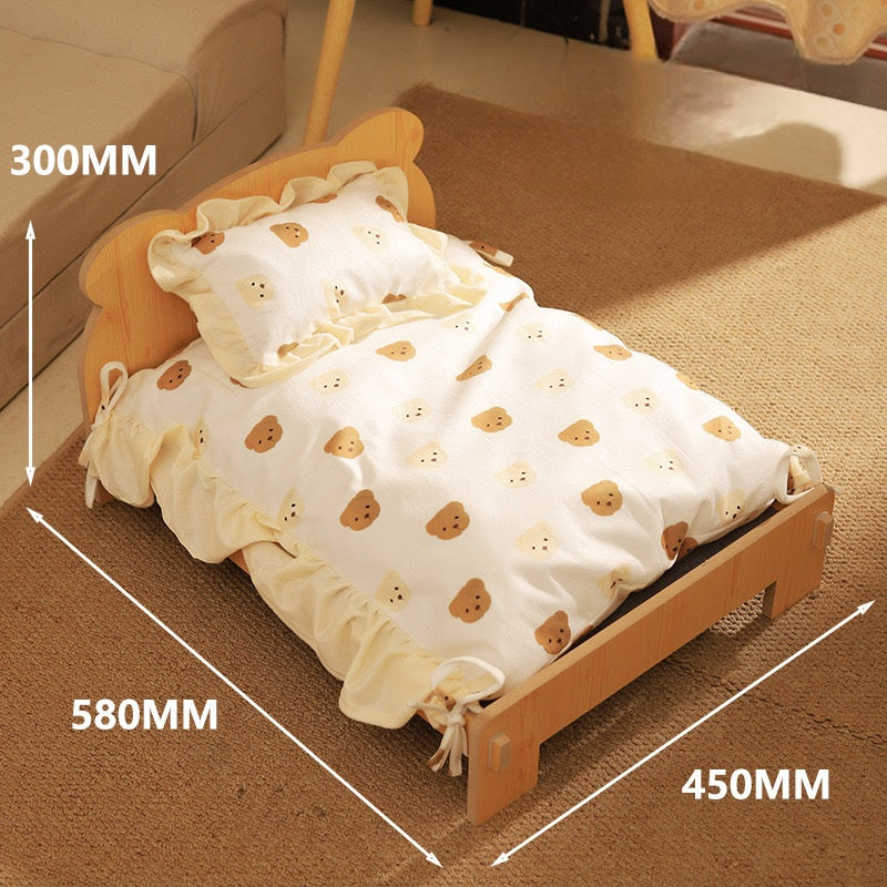 Wooden Pet Bed